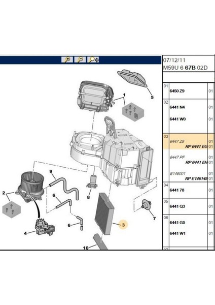 Polen Filtresi Partner (SC533-6441EG)