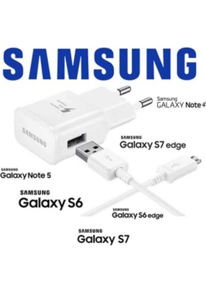 Senalstore Samsung S6 S7 Edge Note 4 Note 5 Hızlı Şarj Cihazı Şarj Aleti