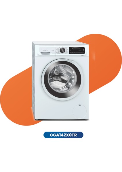 3'lü Beyaz Eşya Seti ( CGA142X0TR Çamaşır Mak., KM8611HTR Kurutma Mak, BM4321EG Bulaşık Mak)