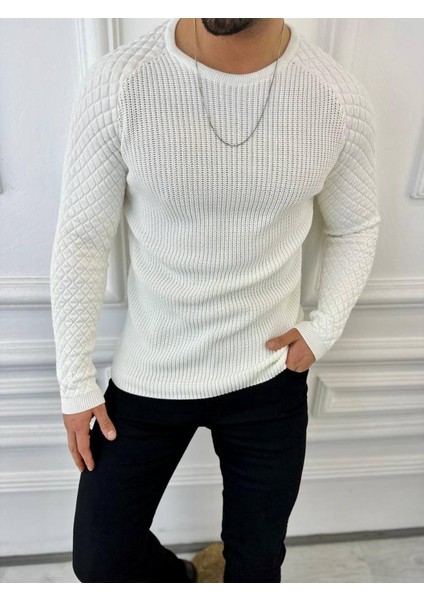 Kazak Örme Tüylenmez Naturel Pamuk Triko Kazak fırsatları