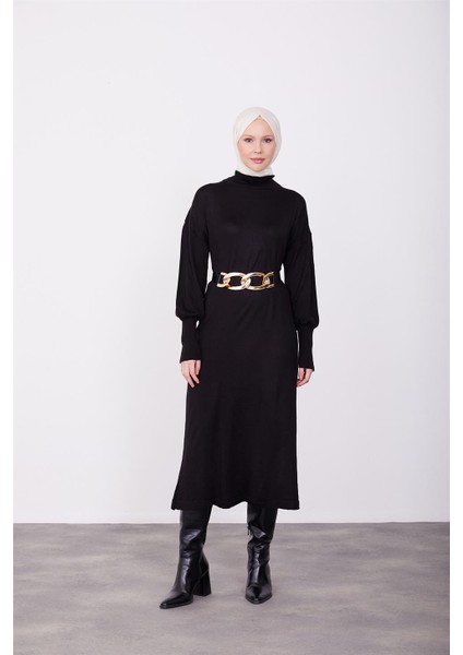 Tunik Elbise 23KD4249 Siyah fiyatları