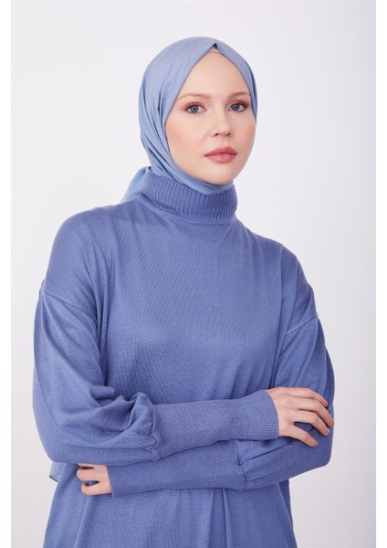 Tunik Elbise 23KD4249 Indigo