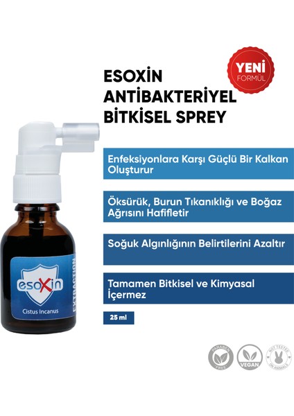 İncanus Bitkisel Boğaz Spreyi 25 Ml