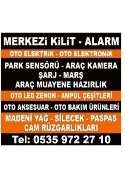Araç Geri Görüş Kamerası Tampon ve Kelebek Kamerası Hd