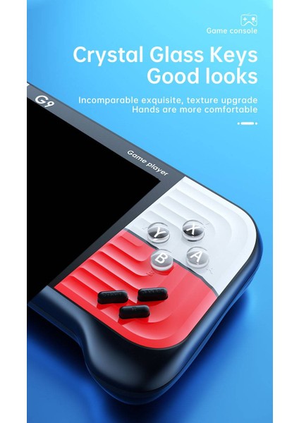 G9 Game Box Retro Atari Mini Taşınabilir Tv Oyun Konsolu 666 Oyunlu fiyatları