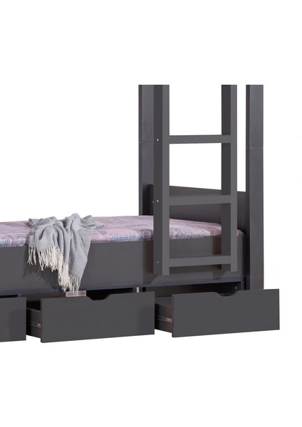 Ranza, Asya Ayrılabilir Çekmeceli Ranza + 2 Comfort Yatak