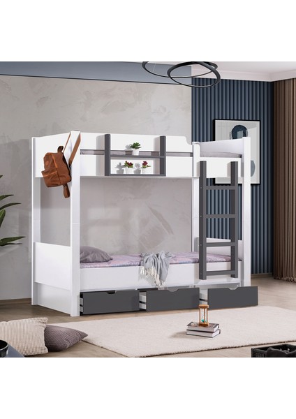 Ranza, Asya Ayrılabilir Çekmeceli Ranza + 2 Comfort Yatak fiyatları