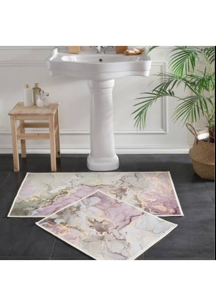 Marble2'li Baskılı Paspas