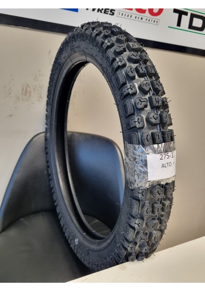 Tyres 275-17 Tt (Tubetype - Iç Lastikli Tip) Motosiklet Lastiği Alto