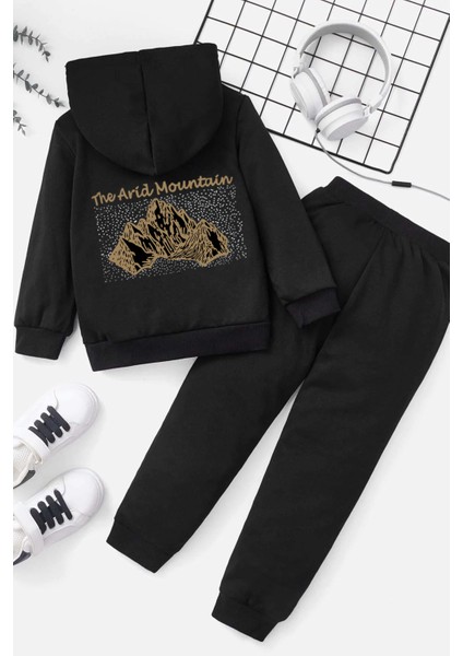 Only Trendwear Çocuk Arid Mountain Baskılı Eşofman Takımı