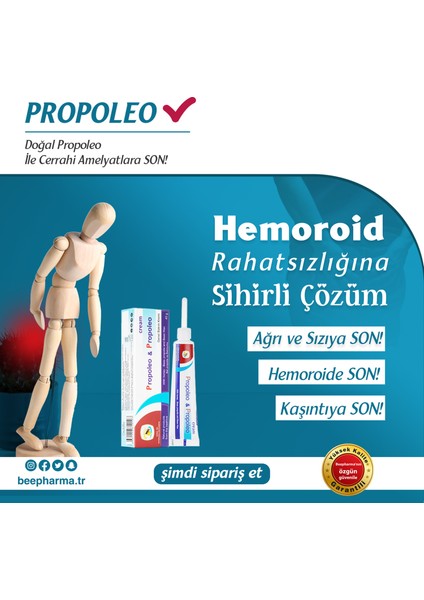 Propoleo&Propoleo Bal ve Propolis Özlü Krem 40g indirimleri