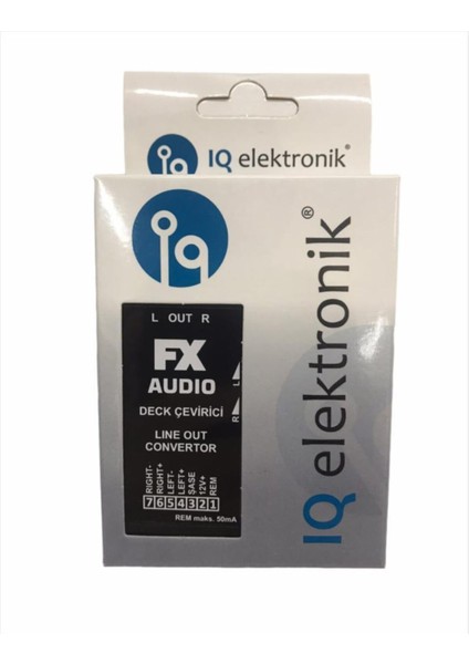 Deck Çevirici Iq Elektronik Amfi Dönüştürücü