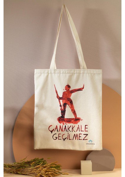 Çanakkale Geçilmez Ham Bez Çanta