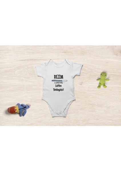 Kısa Kollu Annemin Minik Kelebeğiyim Pamuklu Bebek Body Anne Bebek Zıbın Badi