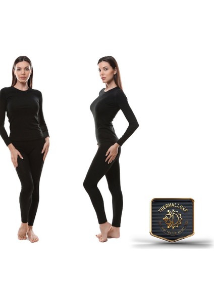 Thermalluxe Kadın Termal Içlik Alt ve Üst Takım Olarak Set Halinde