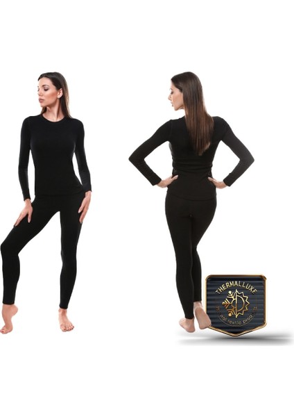 Thermalluxe Kadın Termal Içlik Alt ve Üst Takım Olarak Set Halinde