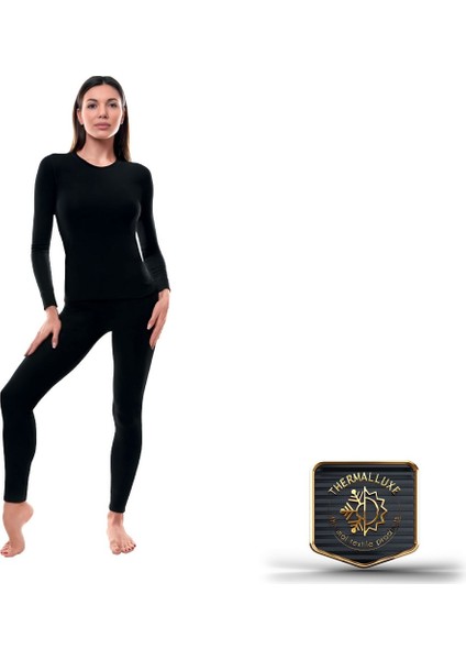 Thermalluxe Kadın Termal Içlik Alt ve Üst Takım Olarak Set Halinde