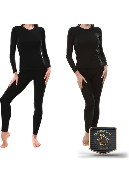 Thermalluxe Kadın Termal Içlik Alt ve Üst Takım Olarak Set Halinde