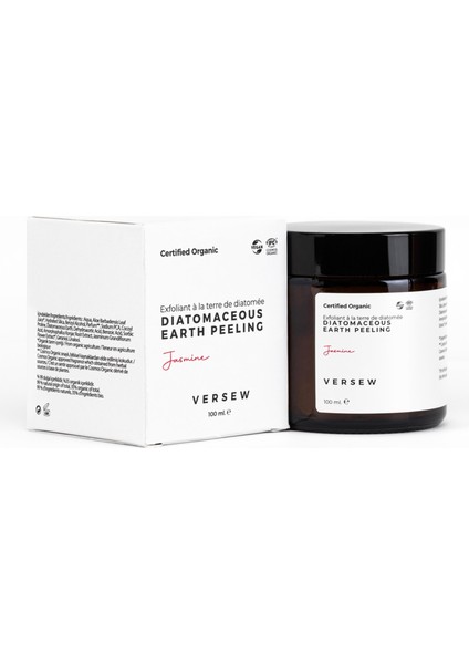 Organik Diatomaceous Earth Arındırıcı Yüz Bakım Peeling 100 ml