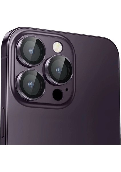 Apple iPhone 14 Pro/ Apple iPhone 14 Pro Max Uyumlu Kamera Koruyucu Safir Lens modelleri