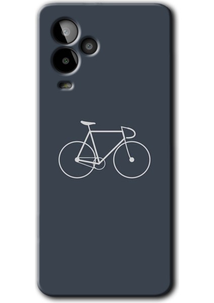Gm 24 Pro Kılıf Hd Desen Baskılı Arka Kapak + Kırılmaz Cam - Bike