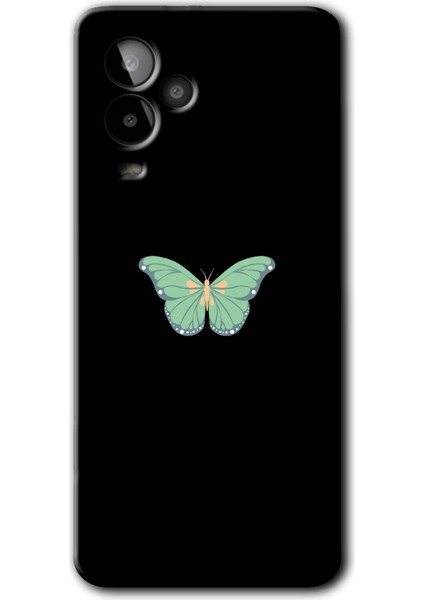 Gm 24 Pro Kılıf Hd Desen Baskılı Arka Kapak + Kırılmaz Cam - Butterfly Tree