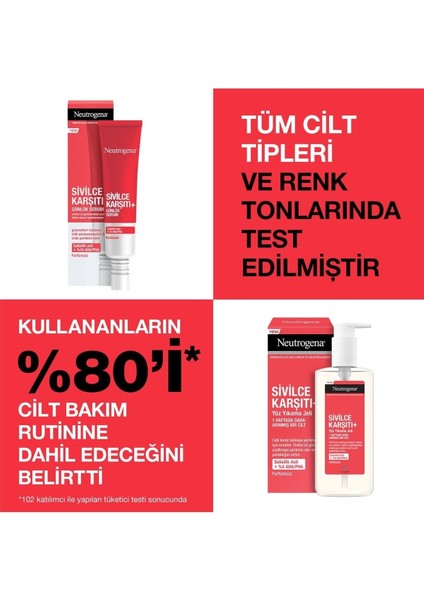 Sivilce Karşıtı + Serum 30 ml x 2 Adet (Yeni Ürün)