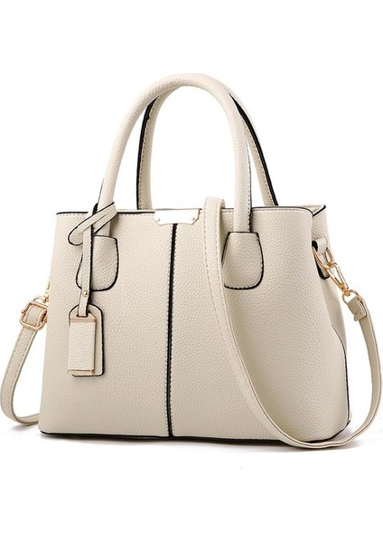 Trend Moda Avrupa ve Amerikan Kadın Lychee Desen Kadın Tek Omuz Çapraz Çanta (Yurt Dışından)