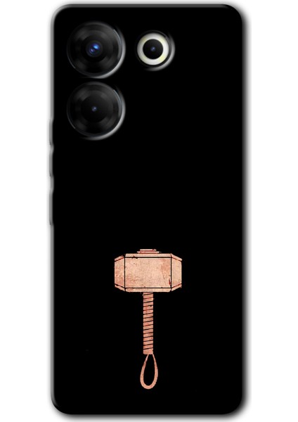 Tecno Camon 20 Pro 4g Kılıf Hd Desen Baskılı Kılıf - Thor Çekiç