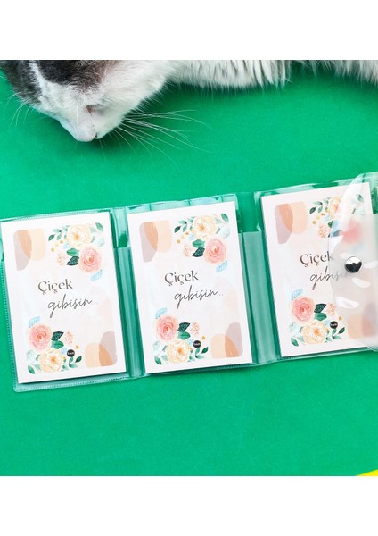 Çiçek Gibisin Tasarımlı Pp Mini Çanta Defter ve Kalem Set fiyatları