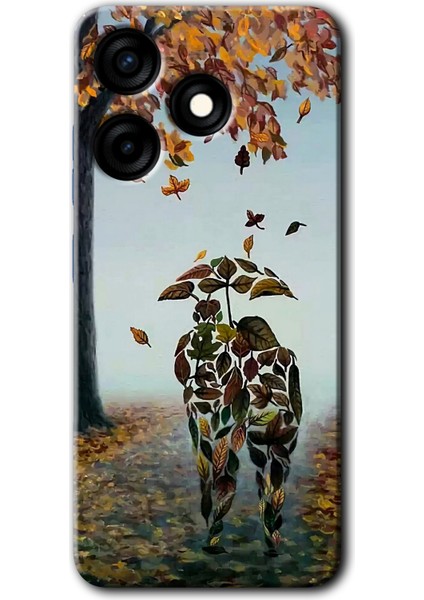 Tecno Spark 10C Kılıf Hd Desen Baskılı Kılıf - Doğadan Aşk