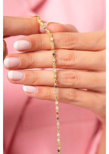 2mm Zirkon Taşlı Bileklik modelleri