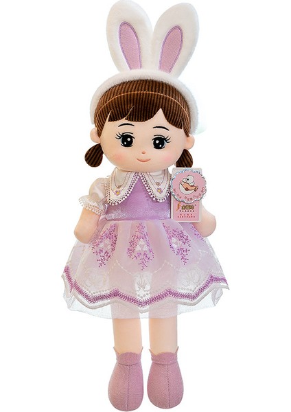 Zaox 50CM Nasha Çiçekli Elbiseli Bebek Peluş Oyuncak (Yurt Dışından)