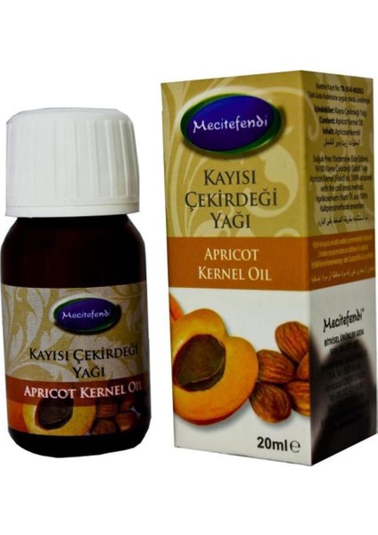 Kayısı Çekirdeği Yağı 20ML Mecitefendi