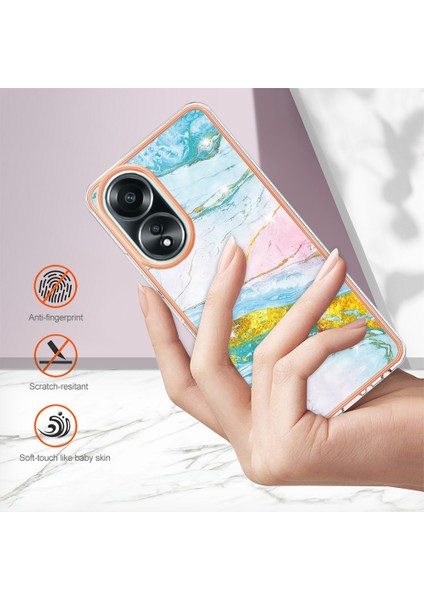 Oppo A58 4g Elektruman Kenar Tpu Telefon Kapağı Için (Yurt Dışından) fırsatları