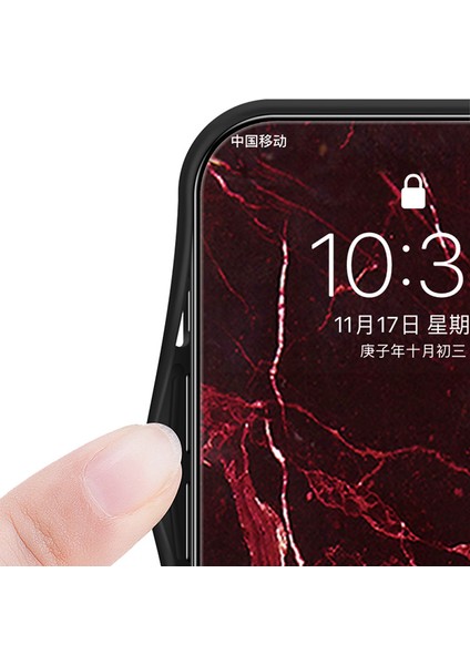 Oppo A78 4g Kapak Mermer Tasarımı Temperli Cam+Pc+Tpu Çizgiye Karşı Telefon Kılıfı (Yurt Dışından) modelleri