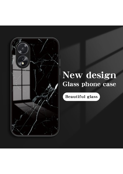 Oppo A38 4g Mermer Desen Temizli Cam+Pc+Tpu Telefon Geri Kapak (Yurt Dışından) modelleri