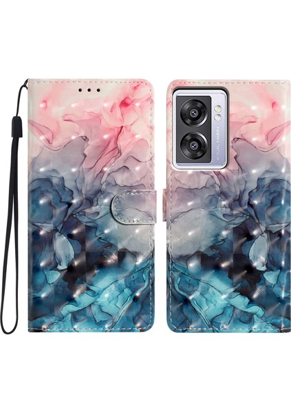 Oppo A57 4g / A57 (2022) 5g / A77 5g 3D Desen Baskı Telefon Deri Kapağı (Yurt Dışından) fiyatları