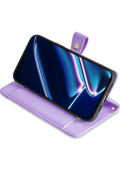 Realme 11X 5g / 11 Kasa Cüzdanı 2 Kayışlı Deri Cep Telefonu Kapağı (Yurt Dışından) indirimleri