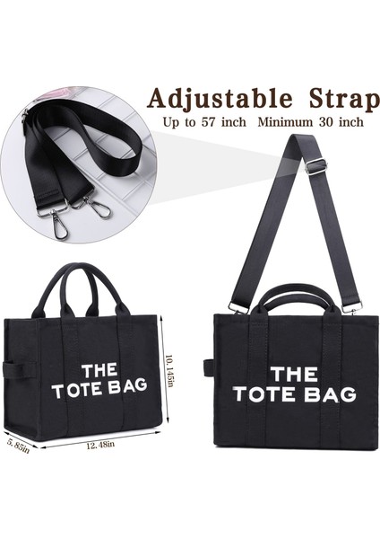 Kadın Tuval Düz Renk Mektup Bez Basit Rahat Büyük Kapasiteli Omuz Kadınlar Çanta (Yurt Dışından) modelleri