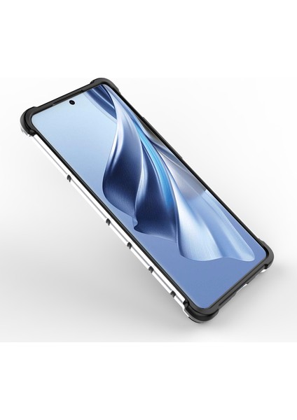 Oppo RENO10 5g / RENO10 Pro 5g Petek Tasarımı Tpu+Pc Akıllı Telefon Kapağı (Yurt Dışından)