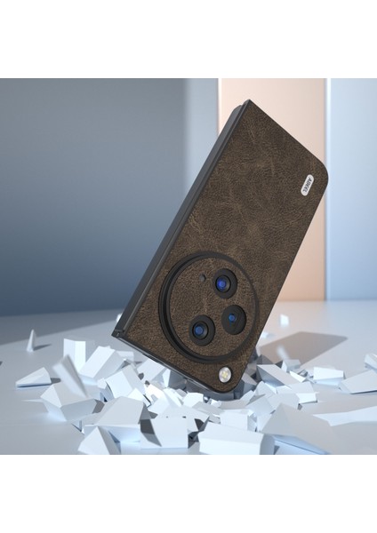 Oneplus Open Kılıf Pu Deri Litchi Doku Telefon Geri Kapak (Yurt Dışından)