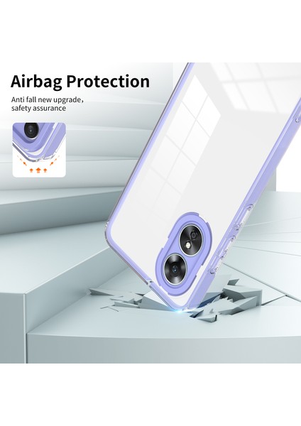 Oppo A98 5g Tpu+Pc Lens Koruması Şok Geçirmez Temiz Telefon Kapağı (Yurt Dışından) indirimleri