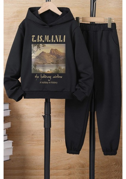 Only Trendwear Çocuk Tasmania Baskılı Eşofman Takımı