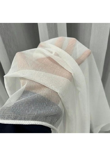 Düz Tül Perde 3 Sık Pile