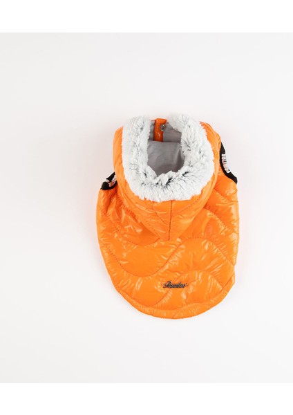 Turuncu Light Wave Anorak Yelek Köpek Yeleği Köpek Kıyafeti Köpek Yağmurluk M modelleri