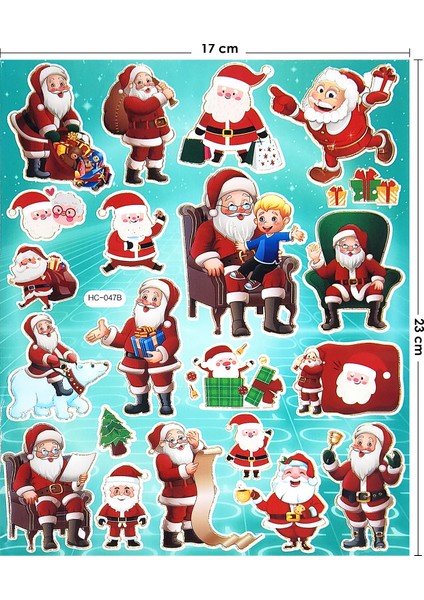 Yılbaşı Sticker Noel Kutlamaları Yılbaşı Çamı Etiket Çıkartma Sticker