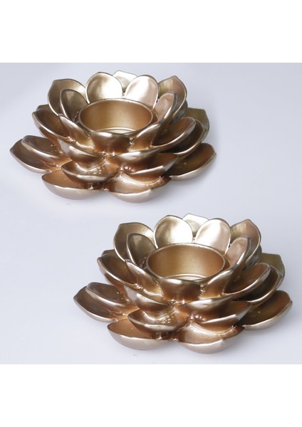 Garden Tealight Mumluk Vizon