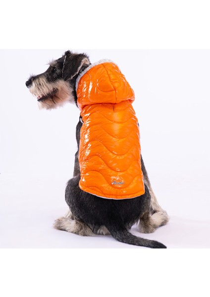 Turuncu Light Wave Anorak Yelek Köpek Yeleği Köpek Kıyafeti Köpek Yağmurluk Xl