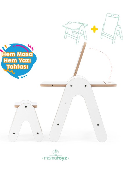 Massam Mdf Aktivite Masası